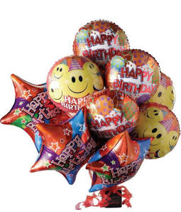 Birthday Balloons & Chocolate